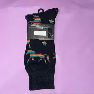Chaussettes Marc Ecko Neuves Avec étiquettes - Taille 10-13, Motif Chien, Noires, Crew, Acrylique